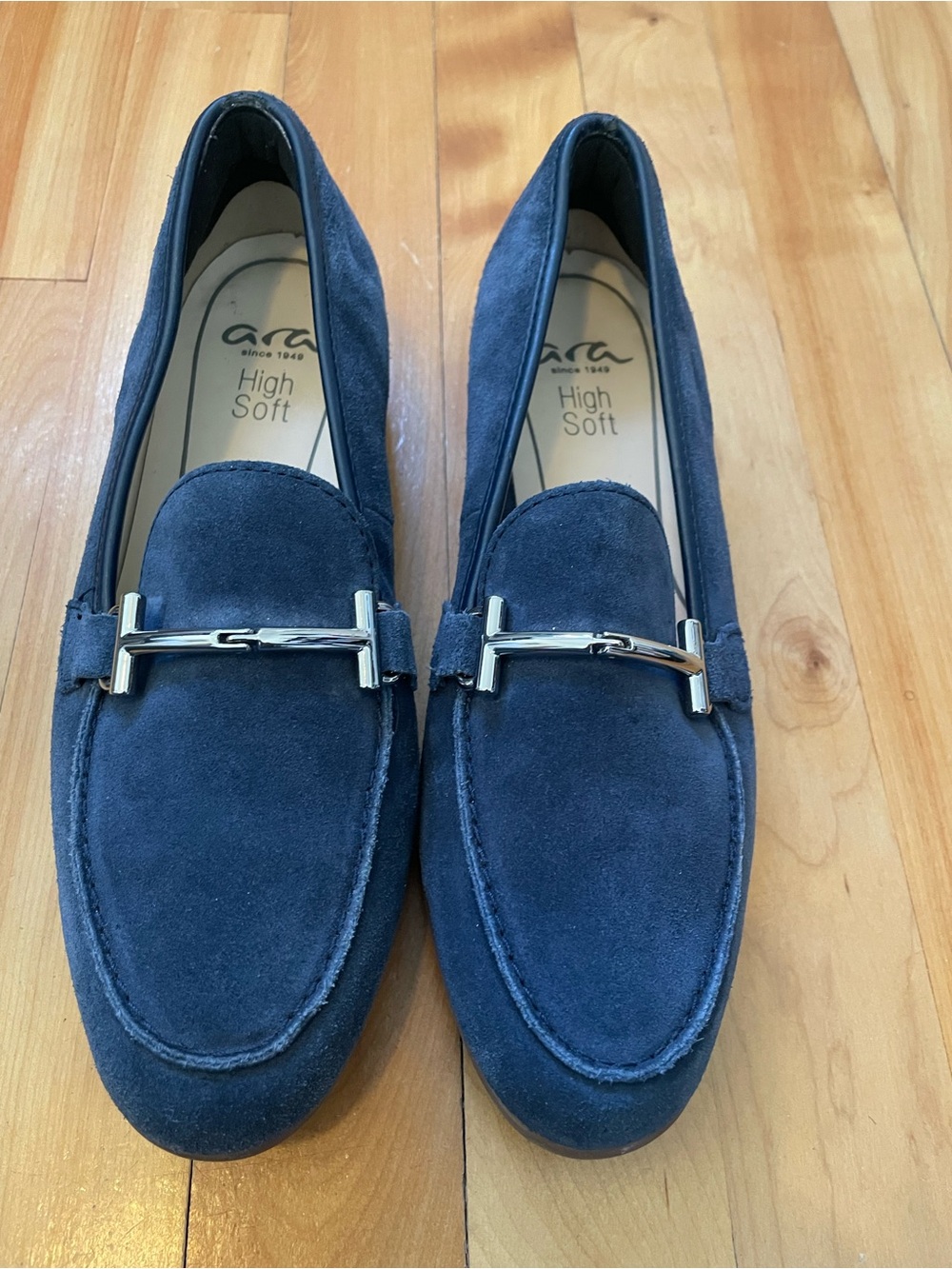 Ara Blue Loafers